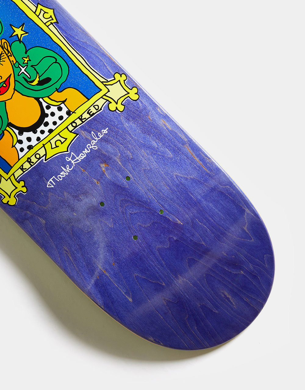 Krooked Gonz Fear Skateboard Deck - 8.5"