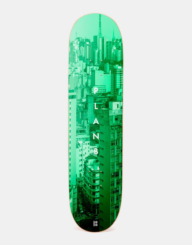 Plan B City Life Brazil Skateboard Deck - 8"