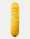 Plan B Team Grain Yellow Skateboard Deck - 8.25"