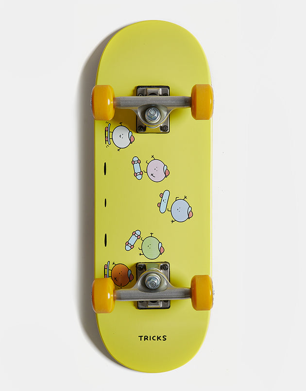Tricks BB Kickflip Mini Complete Skateboard - 7.87" x 24.21"