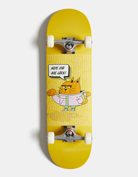 スケボー　lucky cat Tricks Lucky Cat Mid Complete Skateboard - 8.25