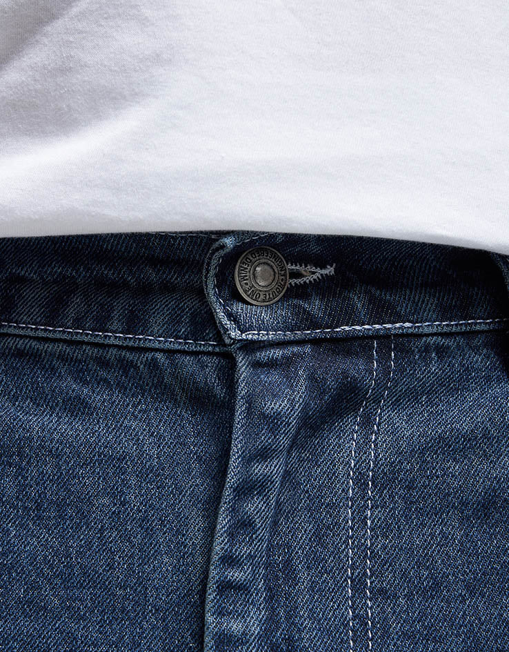 Route One Super Baggy Denim Jeans - Dark Wash