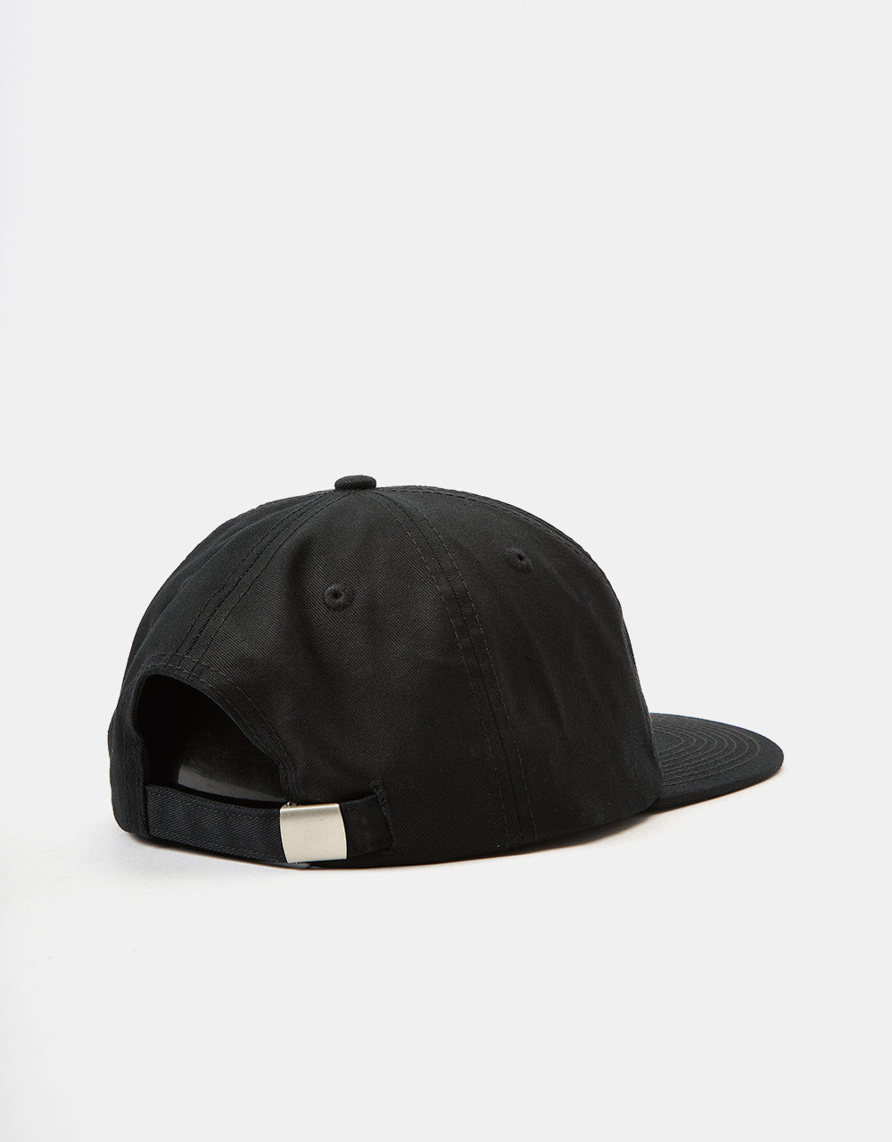Route One Final Frontier Unstructured 6 Panel Cap - Black