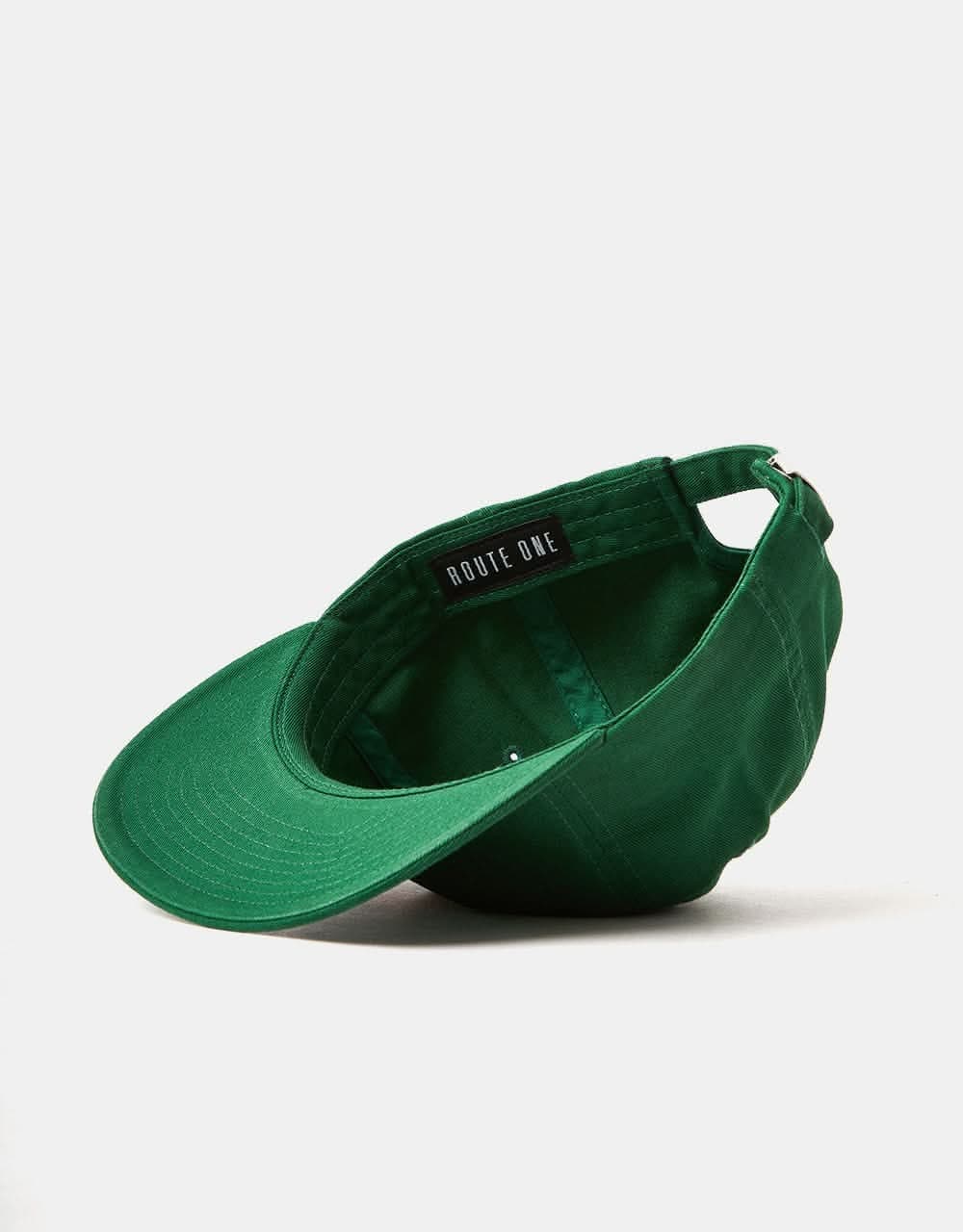 Route One Fruit One Unstructured 6 Panel Cap - Forest Green