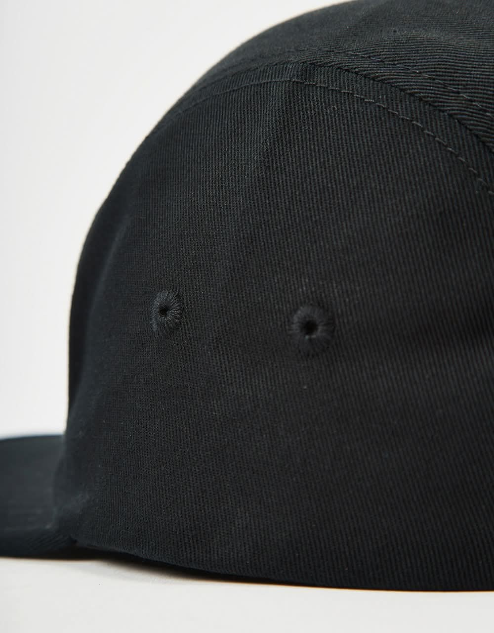 Route One R. Logo 5 Panel Cap - Black