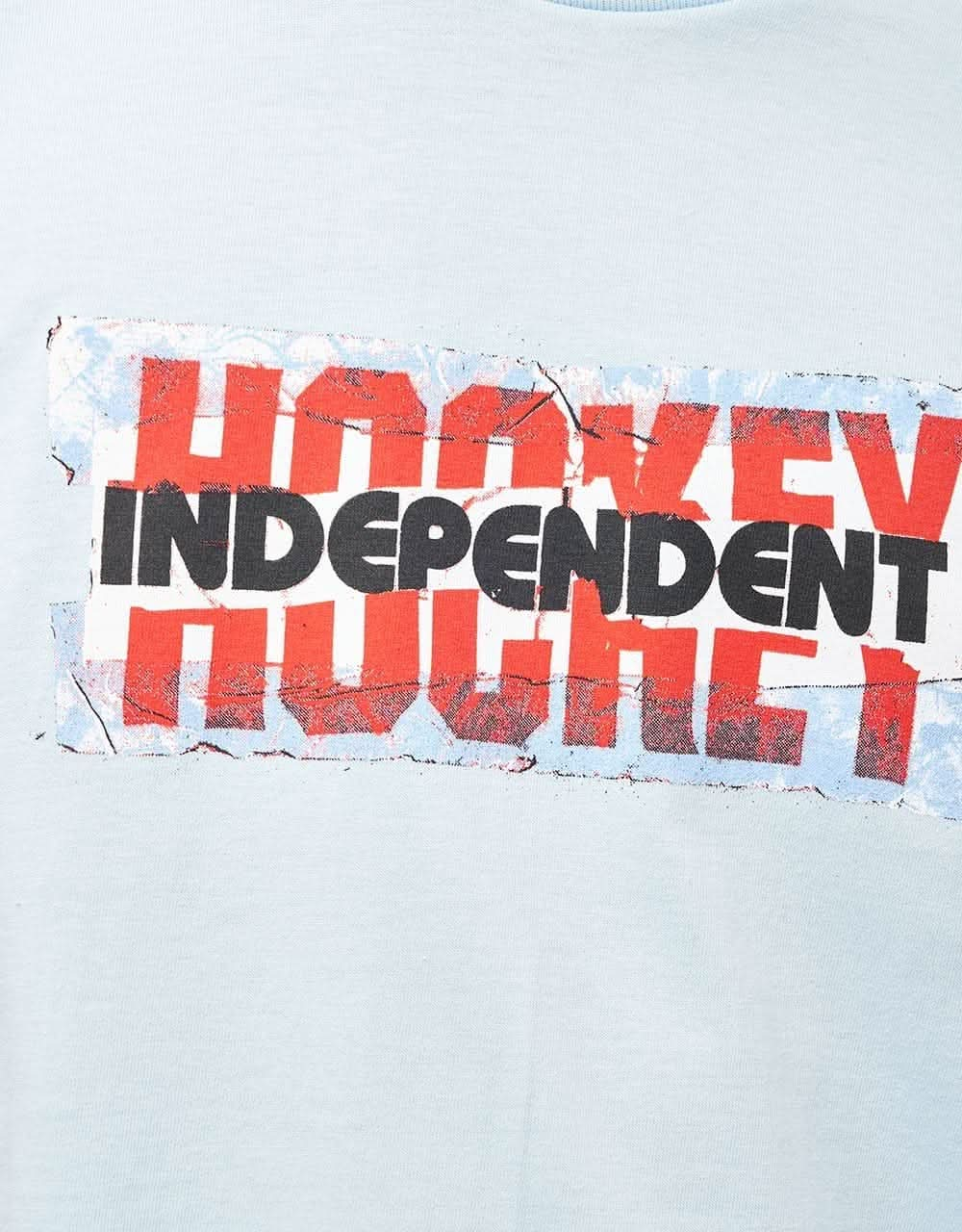 Hockey x Independent Decal T-Shirt - Light Blue