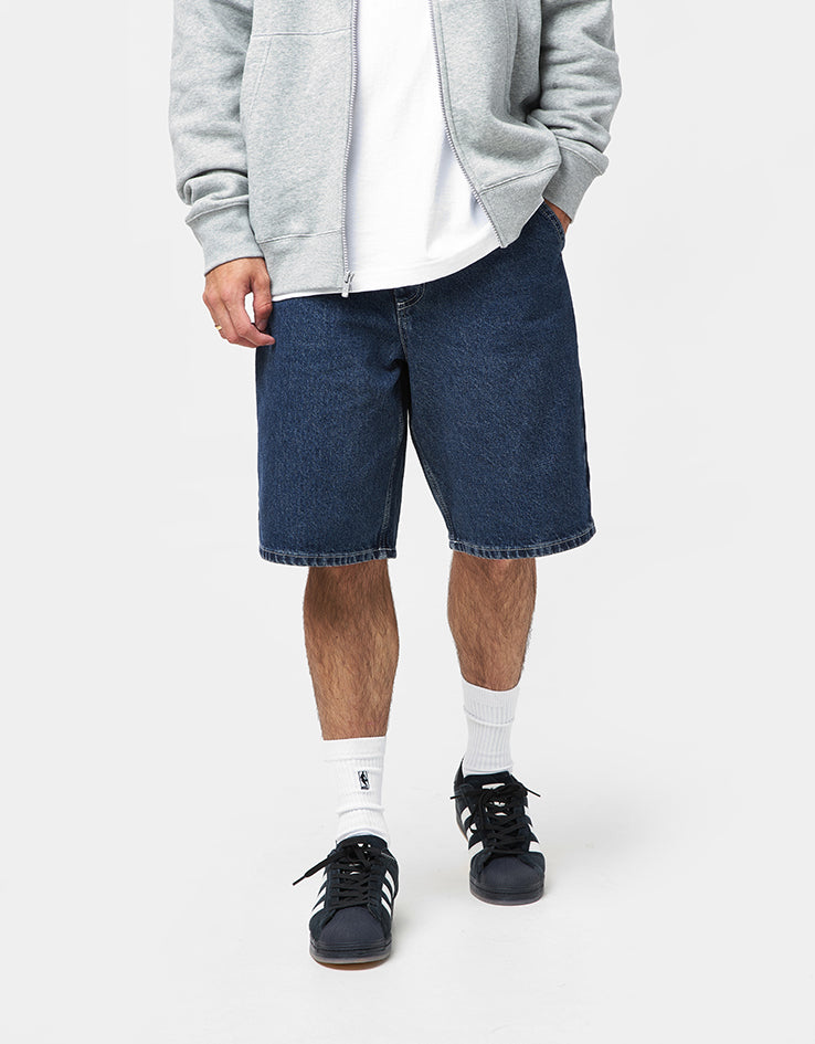 Route One Super Baggy Jorts - Dark Wash