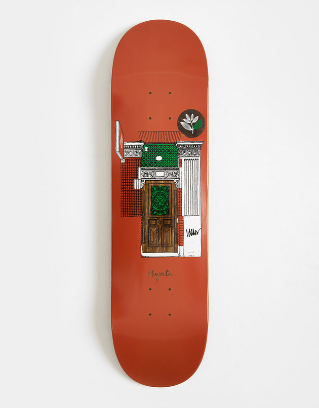 Magenta Leo Valls Door Skateboard Deck - 8.25"