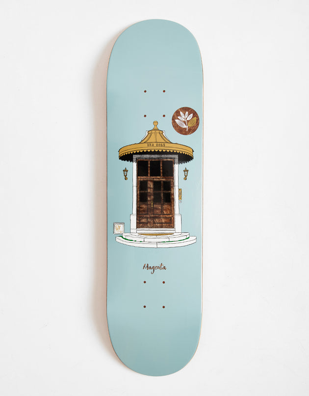 Magenta Ben & Glen Door Skateboard Deck - 8.4"