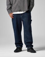 Route One Denim Carpenter Pants  - Dark Wash