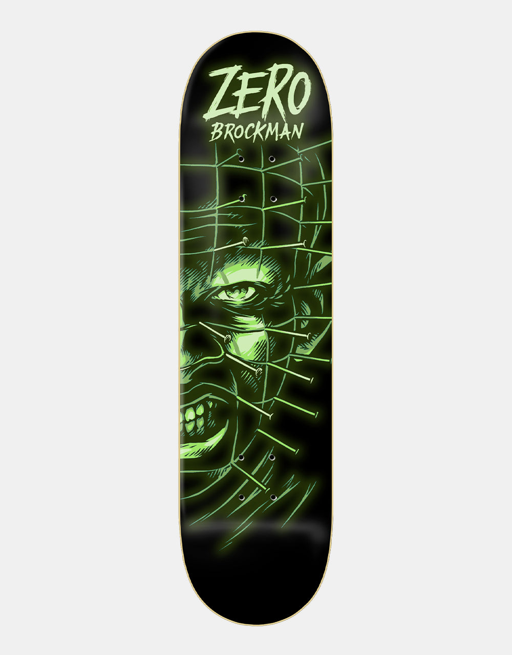Zero Brockman Fright Night GITD Skateboard Deck - 8.25"