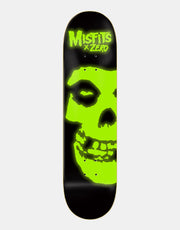 Zero x Misfits Fiend Skull GITD Deck Skateboard Deck - 8.25"