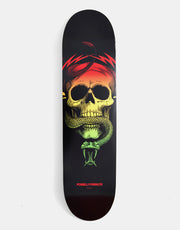 Powell Peralta McGill Skull & Snake Rasta Fade Skateboard Deck - 8"