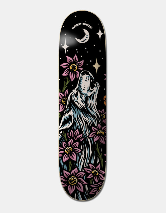 Element x Timber Late Bloomers Wolf Skateboard Deck - 8"