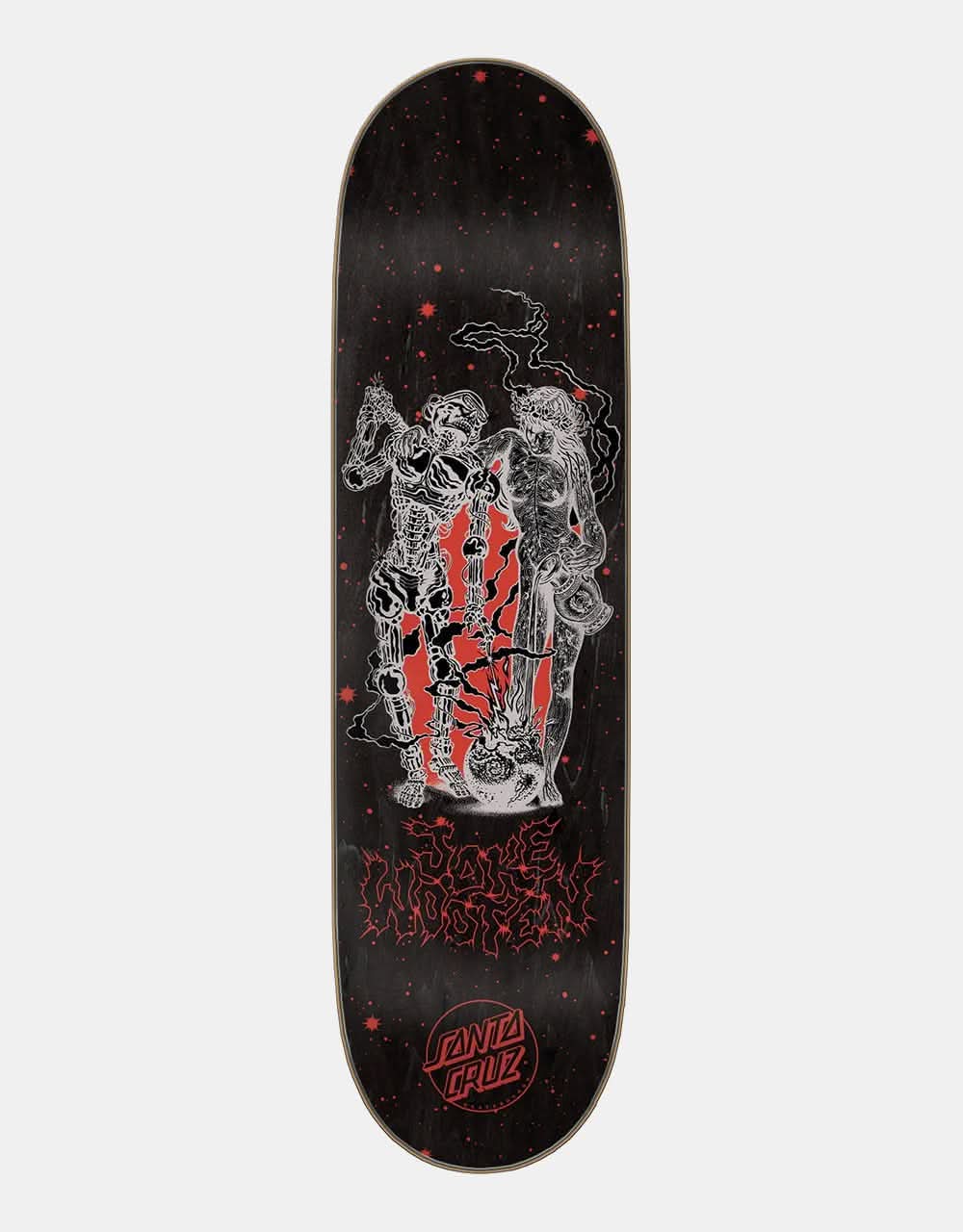 Santa Cruz Wooten Duo Inverse VX Skateboard Deck 8.5"