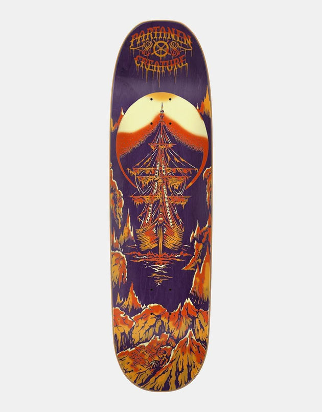 Creature Partanen Ship of Hesh Skateboard Deck -  8.8"