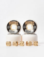 OJ Martinez Hear No Evil Double Duro 101a/95a Skateboard Wheels - 56mm