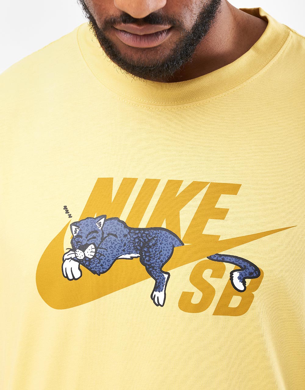 Nike SB Panther T-Shirt - Saturn Gold