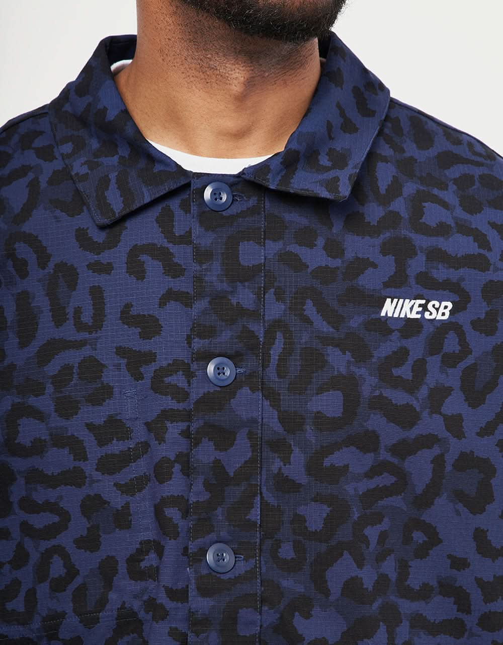 Nike SB Chore Coat - Midnight Navy/White