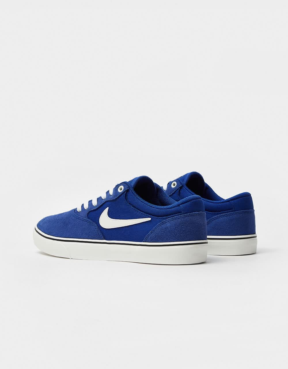 Nike SB Chron 2 Skate Shoes - Deep Royal Blue/Sail-Deep Royal Blue-Sail-Black