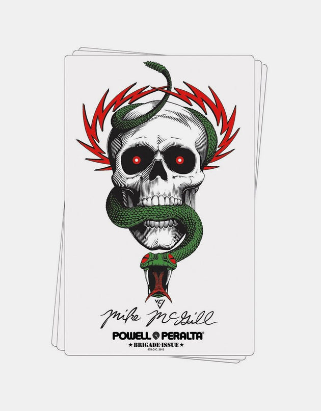 Powell Peralta Bones Brigade™ Mike Mcgill 6" Sticker