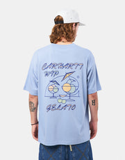 Carhartt WIP S/S Gelato T-Shirt - Charm Blue