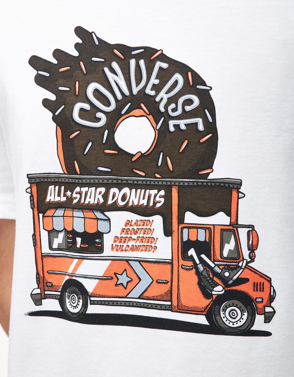Converse Food Truck T-Shirt - White