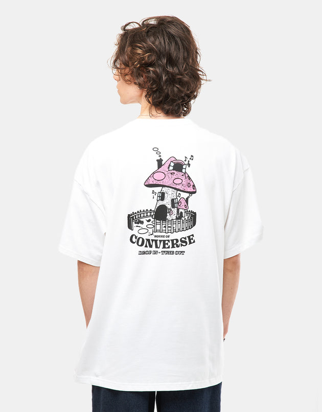 Converse Mushroom Cottage T-Shirt - White
