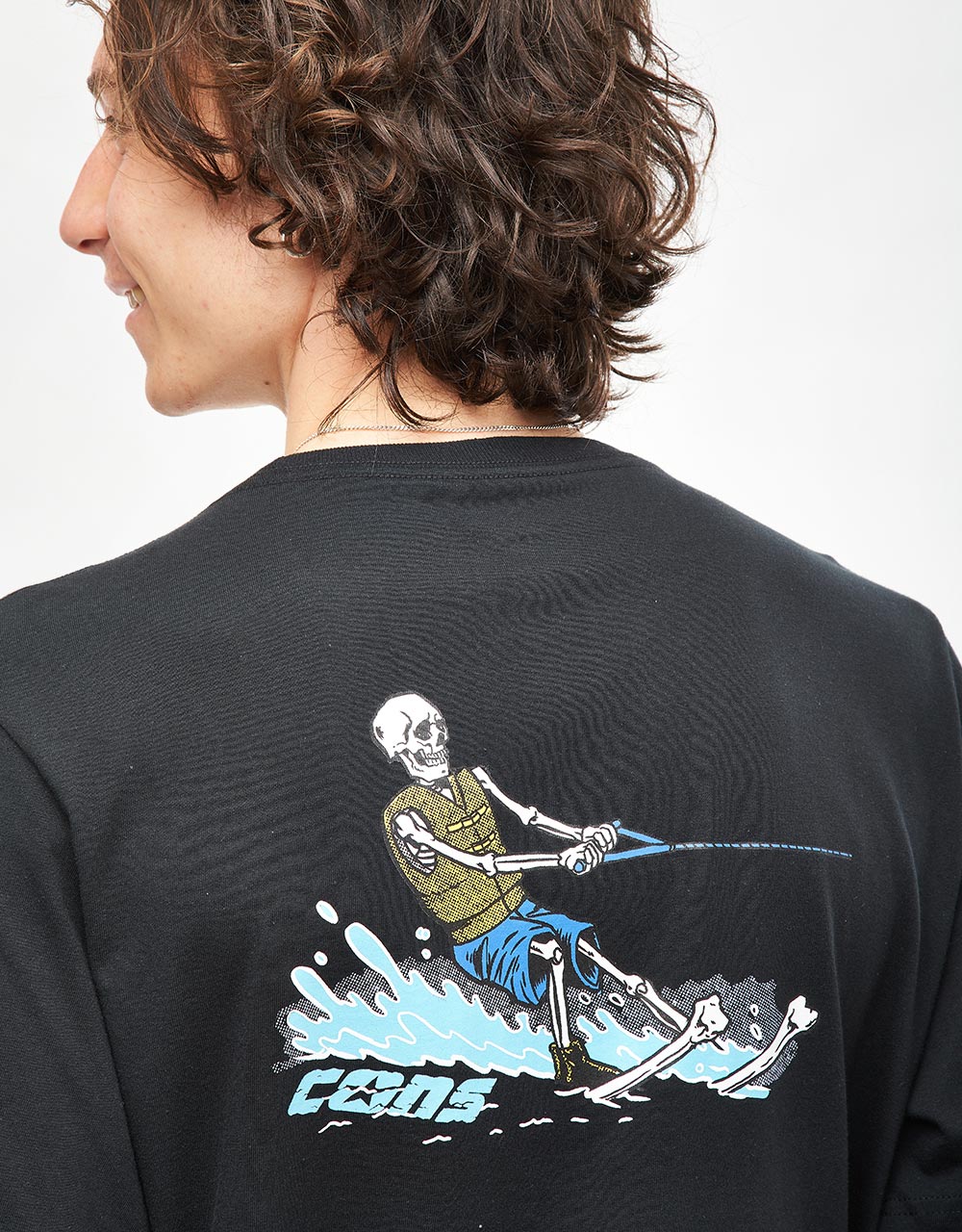 Converse Skeleton Water Ski T-Shirt - Converse Black