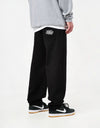 GX1000 Baggy Denim Pant - Black