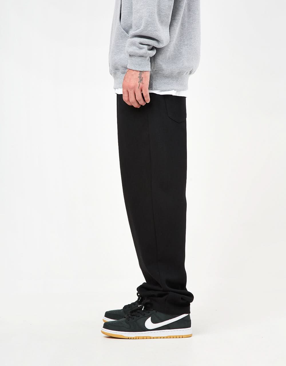 GX1000 Baggy Denim Pant - Black