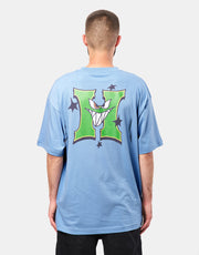 HUF Sassy H T-Shirt - Slate Blue