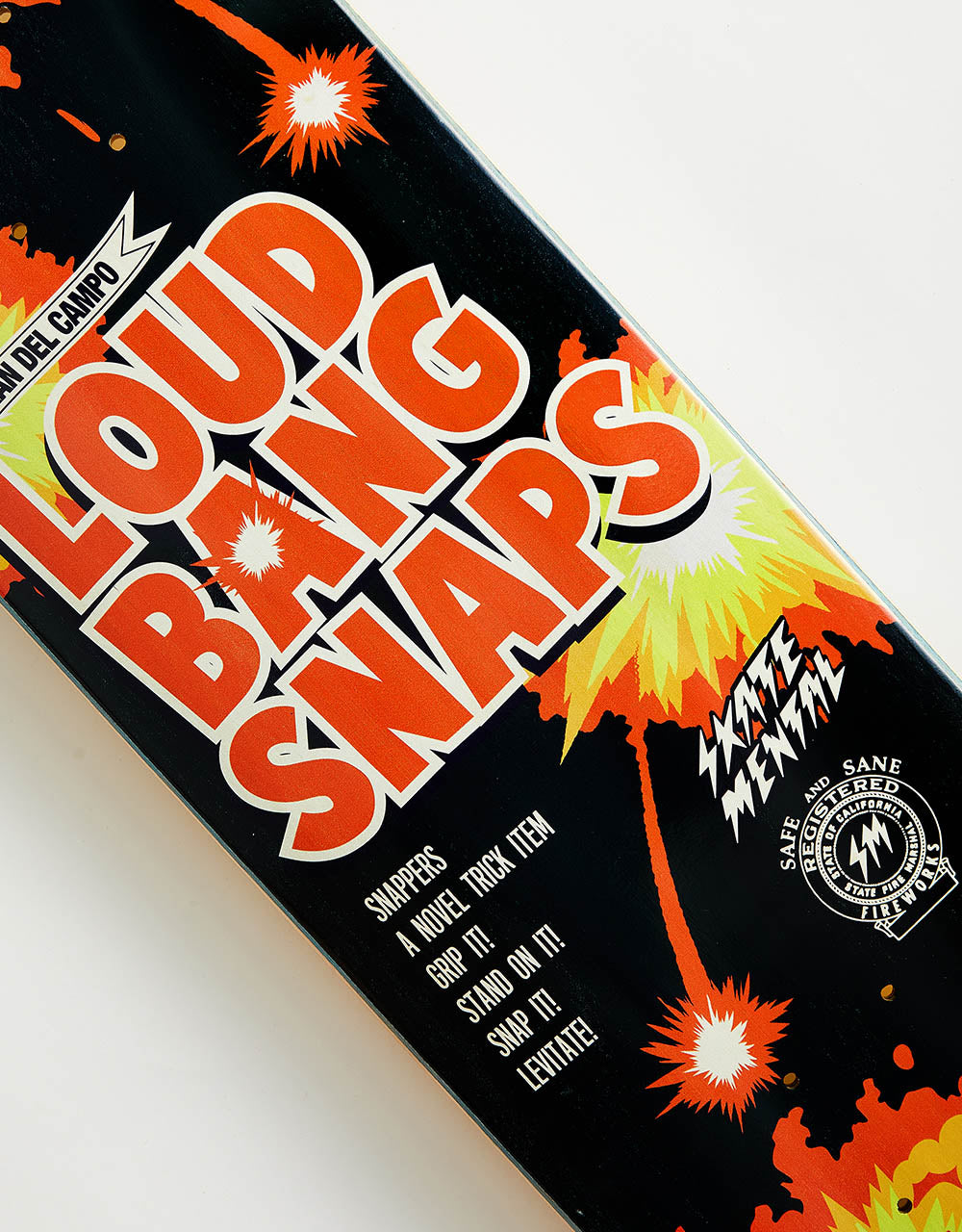 Skate Mental Del Campo Snaps Skateboard Deck - 8.12"