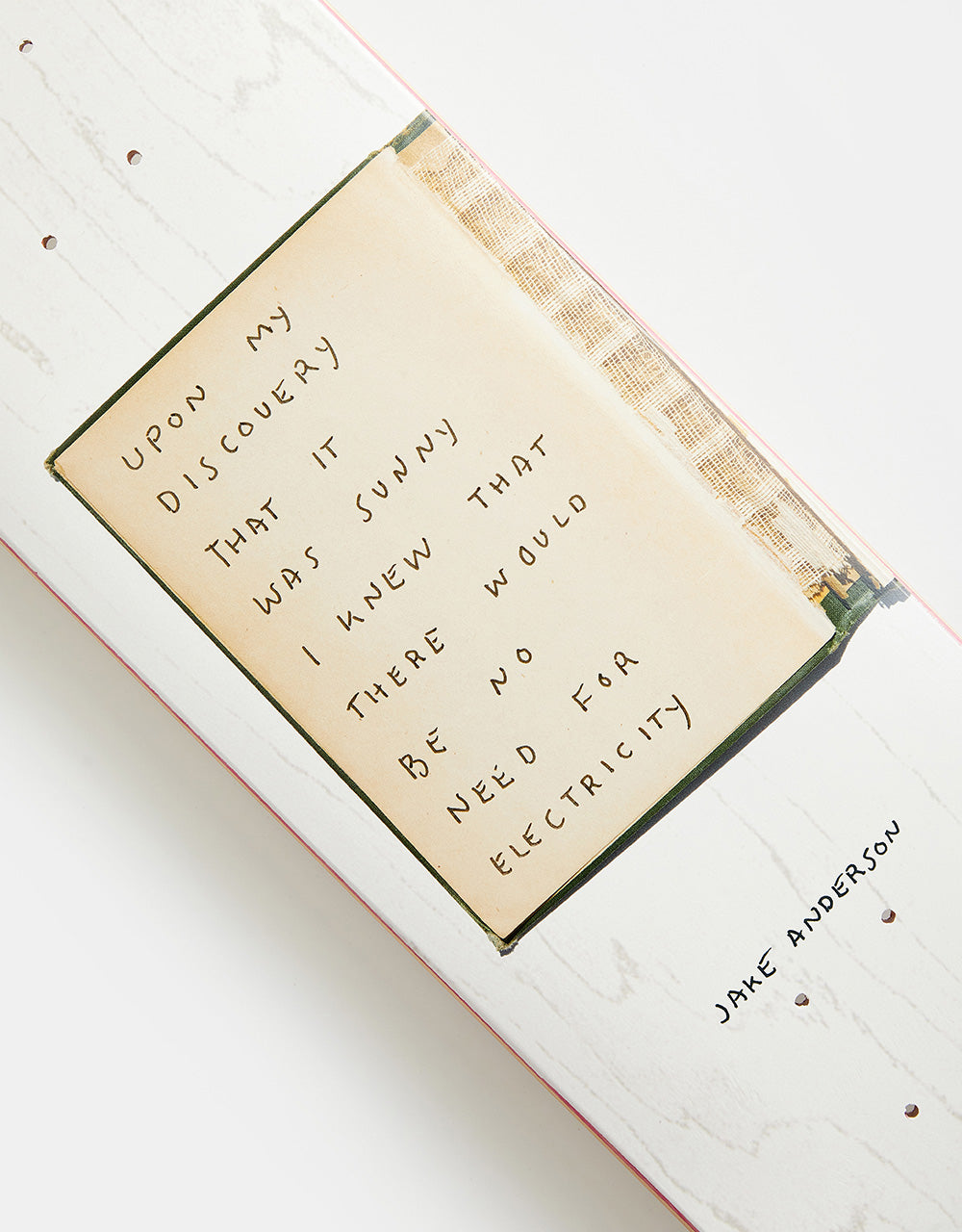 Skate Mental Anderson McPartland Skateboard Deck - 8.25"