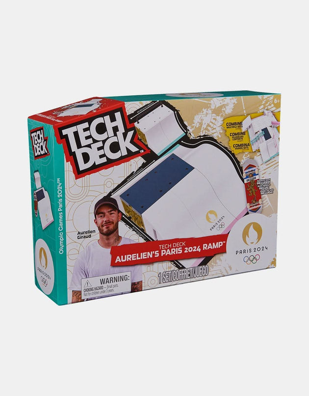 Tech Deck Fingerboard Olympic X-Connect Kit - Aurelien Giraud’s Paris 2024 Ramp