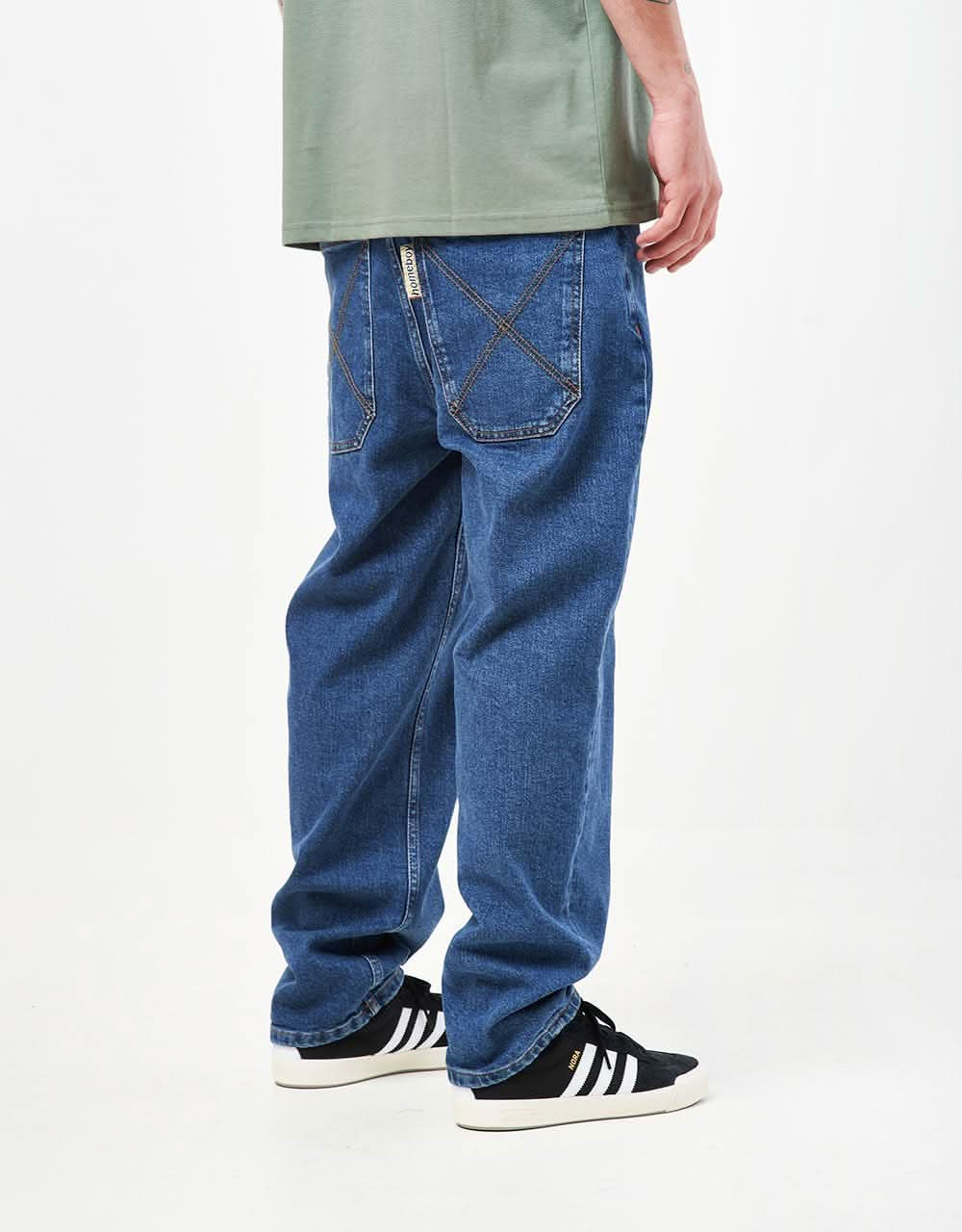 Homeboy X-Tra Baggy Denim - Washed Blue