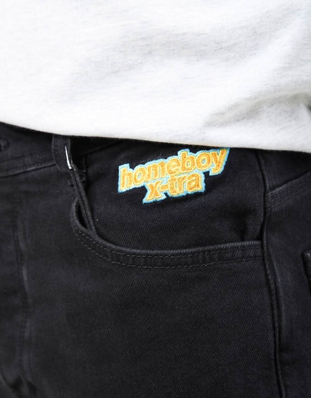 Homeboy X-Tra Baggy Denim - Washed Black