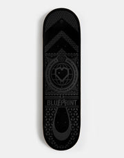 Blueprint Home Heart Black/Black Skateboard Deck - 8.25"
