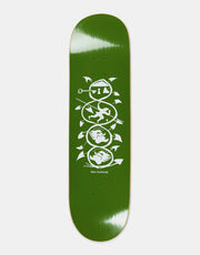Polar Shin Sanbongi The Spiral of Life Skateboard Deck - Olive