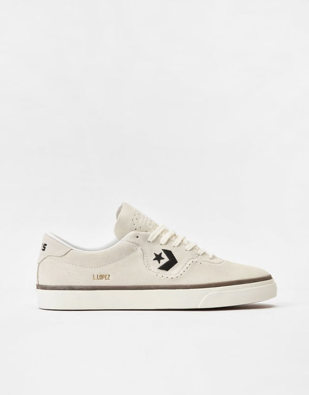 Converse Louie Lopez Pro Skate Shoes - Egret/Black/Egret