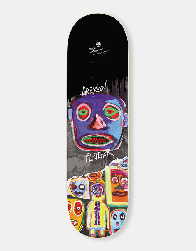 Arbor Gresyon Faces Skateboard Deck - 8.875"