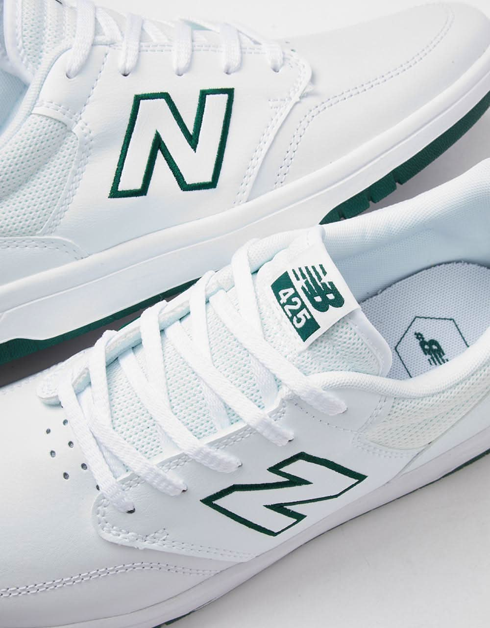 New Balance Numeric 425 Skate Shoes - White/Green