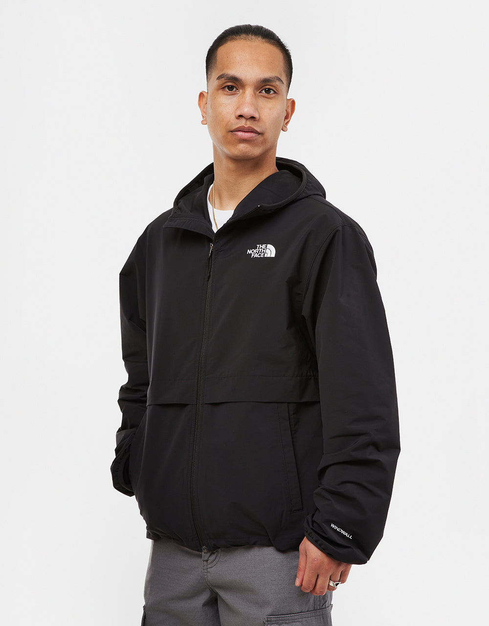 The North Face Easy Wind Full Zip Jacket - TNF Black