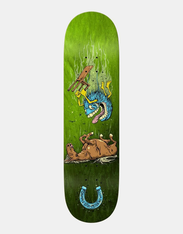 Anti Hero Hewitt Beat Down Grimple Stix 'TRUE FIT' Skateboard Deck - 8