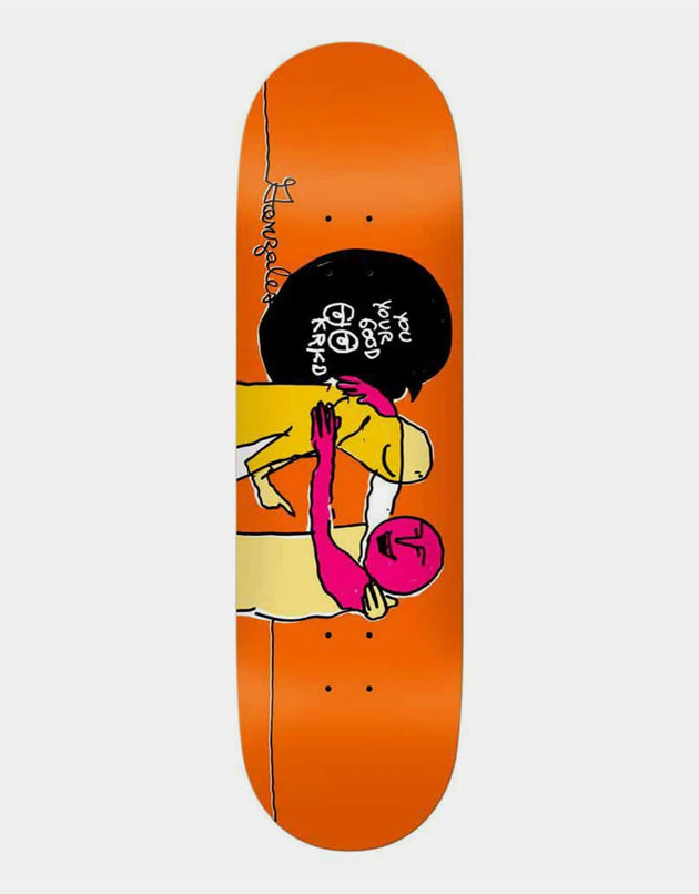 Krooked Gonz Your Good Skateboard Deck - 9.02"