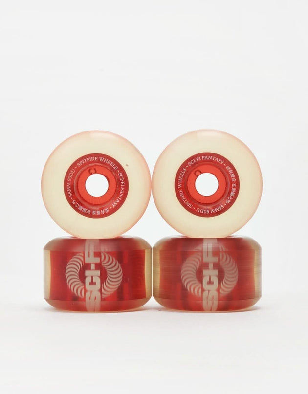 Spitfire x Sci-Fi Fantasy Sapphires 90d Skateboard Wheels - 58mm