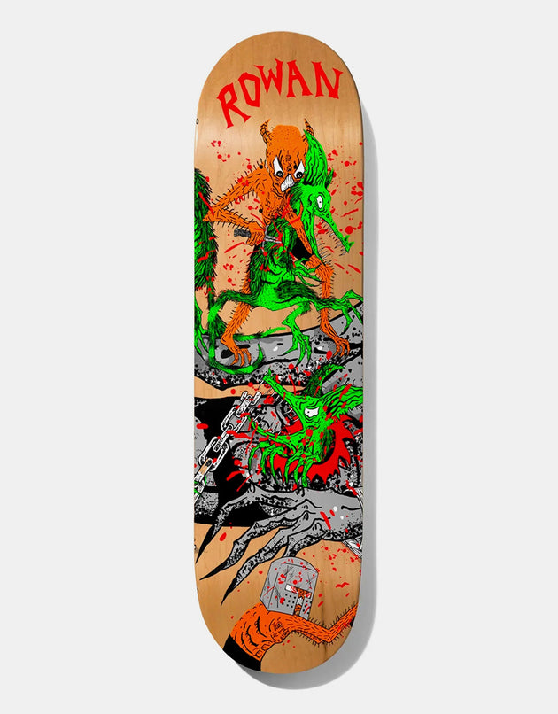 Baker x Neckface Rowan Toxic Rats Skateboard Deck - 8.38"