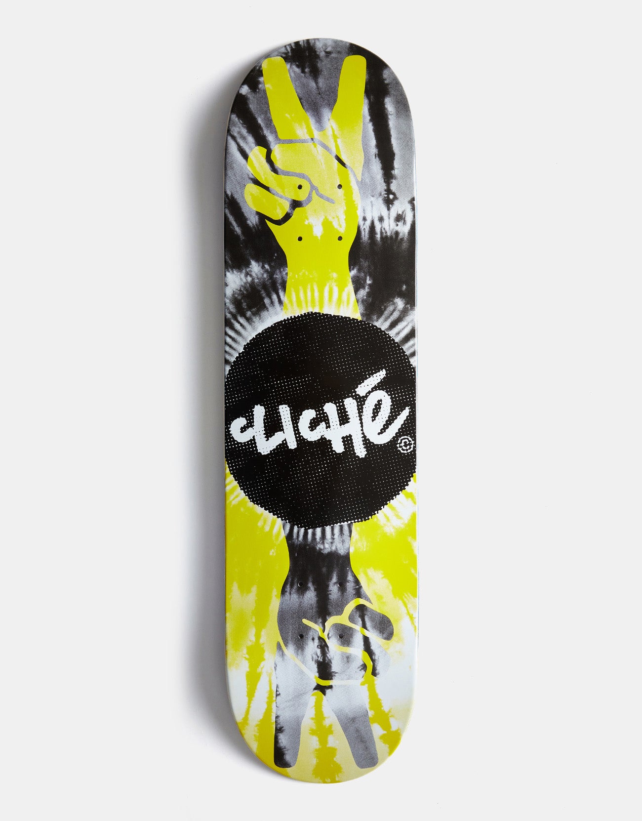 Cliché Peace Skateboard Deck - 8"