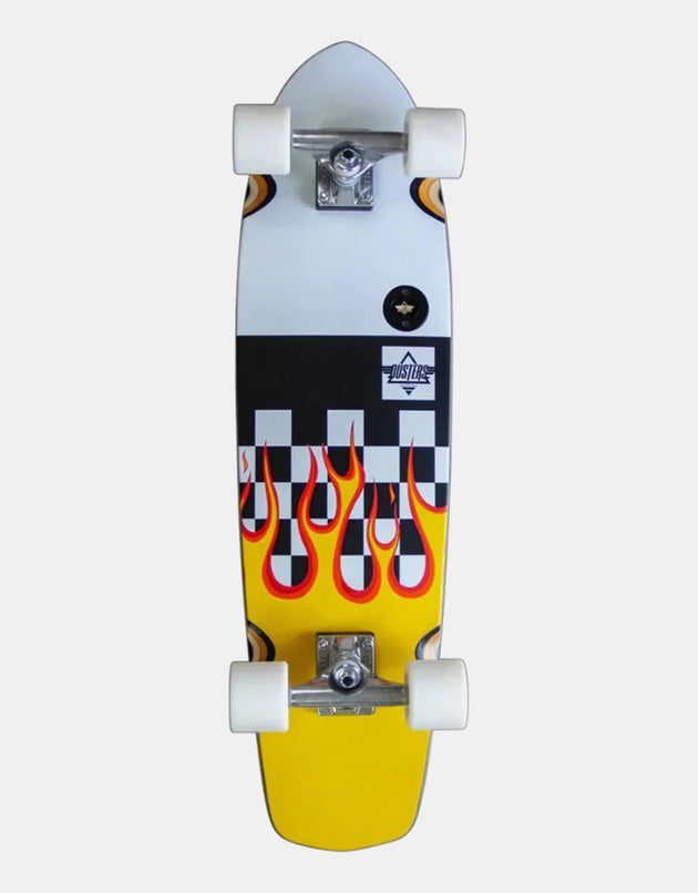 Dusters Flames Cruiser Skateboard - 7.9" x 31"