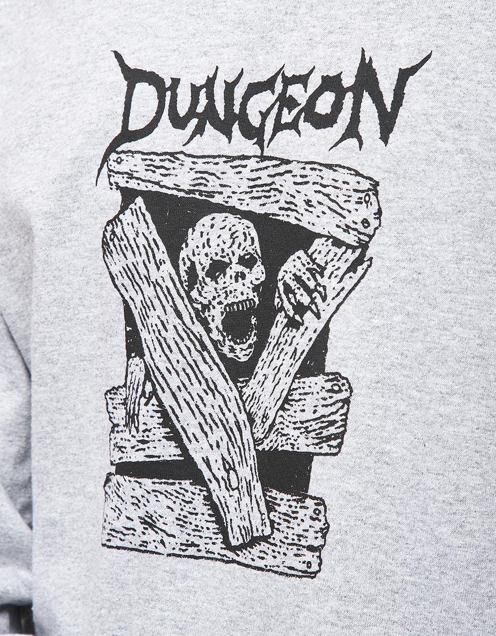 Dungeon Escape L/S T-Shirt - Grey
